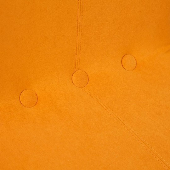 Офисное кресло RIO флок/кож/зам, оранжевый/оранжевый, арт.14188 в Ярославле - изображение 6