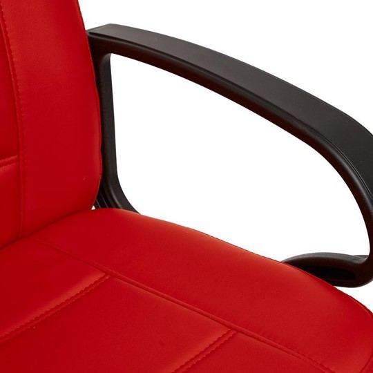 Кресло компьютерное СН747 кож/зам, красный, арт.7707 в Ярославле - изображение 8