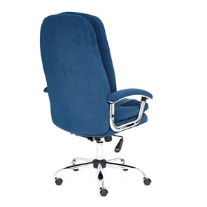 Компьютерное кресло SOFTY LUX флок, синий, арт.13592 в Ярославле - предосмотр 3