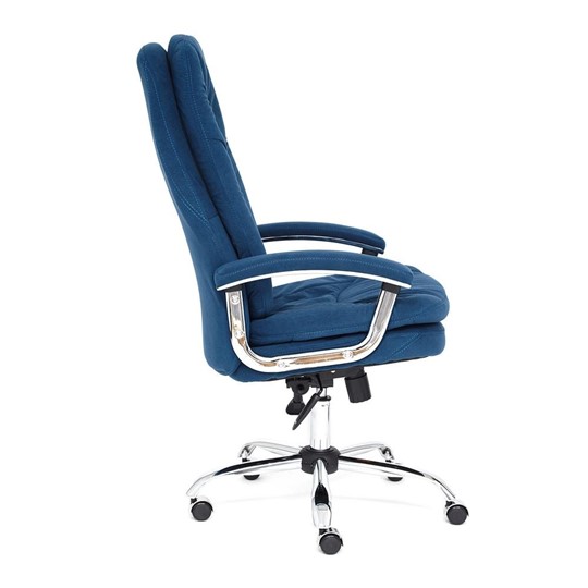 Компьютерное кресло SOFTY LUX флок, синий, арт.13592 в Ярославле - изображение 5
