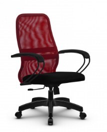 Кресло компьютерное SU-CK130-8 PL красный/черный в Ярославле