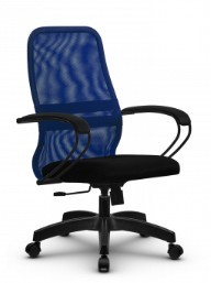 Офисное кресло SU-CK130-8 PL синий/черный в Ярославле