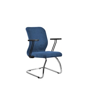Кресло компьютерное SU-Mr-4/подл.109/осн.007 светло-синий в Ярославле