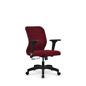 Офисное кресло SU-Mr-4/подл.200/осн.001 красный в Ярославле