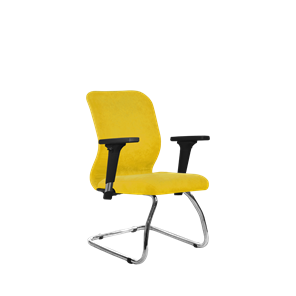 Офисное кресло SU-Mr-4/подл.200/осн.007 желтый в Ярославле - предосмотр