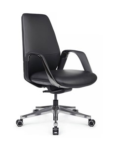 Офисное кресло Napoli-M (YZPN-YR021), черная кожа в Ярославле