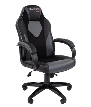 Компьютерное кресло CHAIRMAN GAME 17, цвет черный / серый в Ярославле - изображение