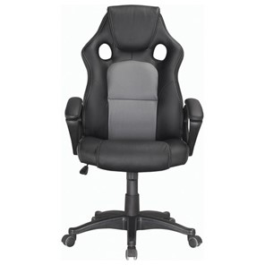 Компьютерное кресло Brabix Rider Plus EX-544 КОМФОРТ (экокожа, черное/серое) 531582 в Ярославле - предосмотр