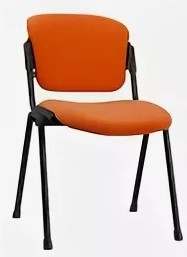 Офисное кресло ERA BLACK оранжевый в Ярославле