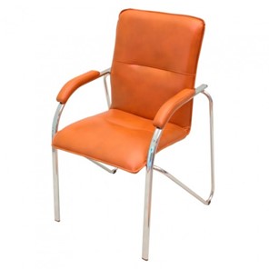 Кресло для офиса Самба СРП-036МП Эмаль оранжевый в Ярославле - предосмотр