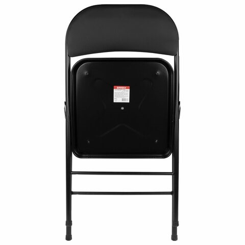 Офисный стул складной Brabix Golf Plus CF-003 Комфорт (черный каркас, кожзам черный) 531566 в Ярославле - изображение 6