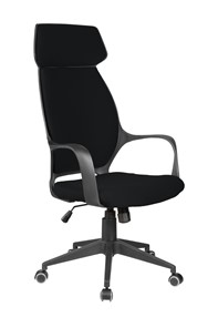Офисное кресло Riva Chair 7272 (Черный/черный) в Рыбинске