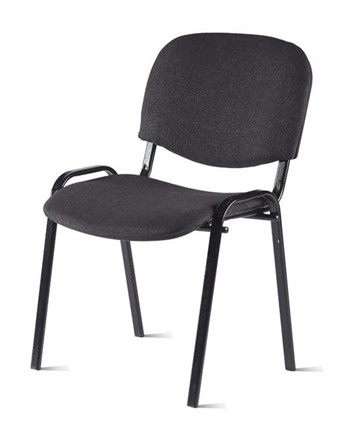 Офисный стул Изо, Текстиль С38/Черная шагрень в Ярославле - изображение