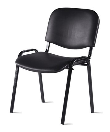 Офисный стул Изо, ВИК 3002/Черная шагрень в Ярославле - изображение