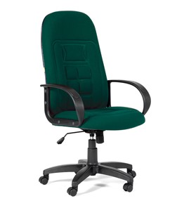 Кресло CHAIRMAN 727 ткань ст., цвет зеленый в Ярославле - предосмотр