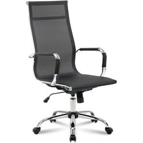 Кресло офисное Brabix Line EX-530 (хром, сетка, черное) 531846 в Ярославле - предосмотр