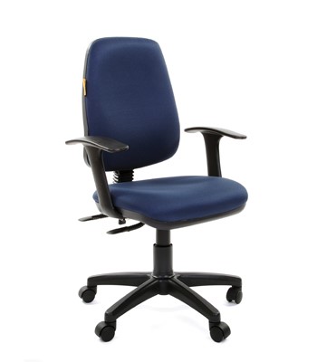 Кресло компьютерное CHAIRMAN 661 Ткань стандарт 15-03 синяя в Ярославле - изображение