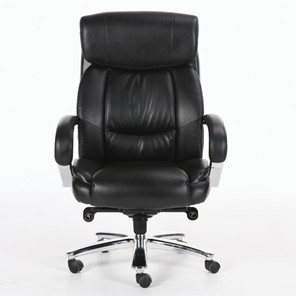 Компьютерное кресло Brabix Premium Direct EX-580 (хром, рециклированная кожа, черное) в Рыбинске