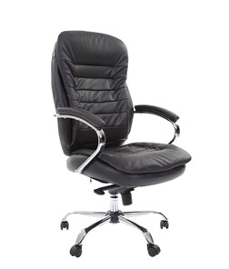 Офисное кресло CHAIRMAN 795 экокожа, цвет черный в Ярославле - предосмотр