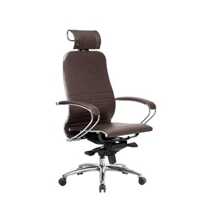 Офисное кресло Samurai K-2.04 темно-коричневый в Ярославле - предосмотр