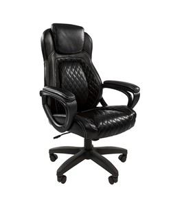 Кресло офисное CHAIRMAN 432, экокожа, цвет черный в Ярославле - предосмотр