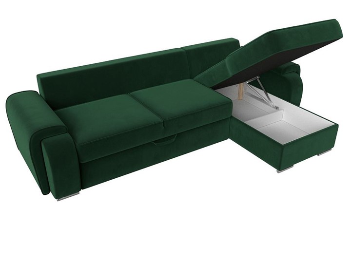 Угловой диван Лига-025, Зеленый (Велюр) в Ярославле - изображение 2