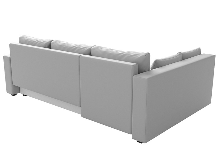 Угловой раскладной диван Мансберг, Белый (Экокожа) в Ярославле - изображение 5