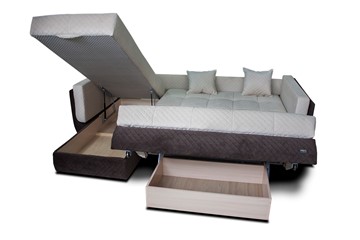 Угловой диван с оттоманкой Аккордеон-2 (сп.м. 800х2050) в Ярославле - предосмотр 4