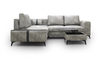 Угловой диван с узкой спинкой Даллас  м6,2+м3+м4+м9+м6+м15 отдельный +2 малые подушки+ящик в малой части в Рыбинске