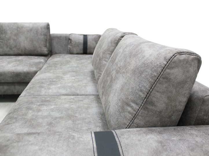 Угловой диван с узкой спинкой Даллас  м6,2+м3+м4+м9+м6+м15 отдельный +2 малые подушки+ящик в малой части в Ярославле - изображение 4
