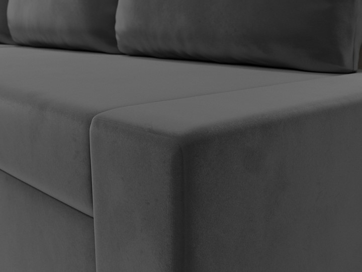 Угловой диван Версаль, Серый/Бежевый (велюр) в Ярославле - изображение 3