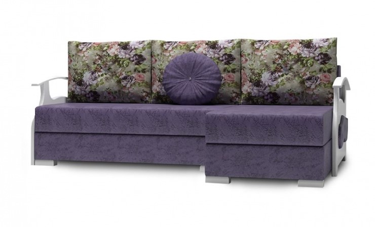 Угловой диван Patricia 210 (Kalahari lilak + Scarlet fialka) в Ярославле - изображение 1