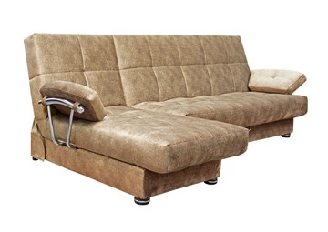 Угловой диван FLURE Home Милана 6 ДУ с хром. подлокотниками, НПБ в Ярославле