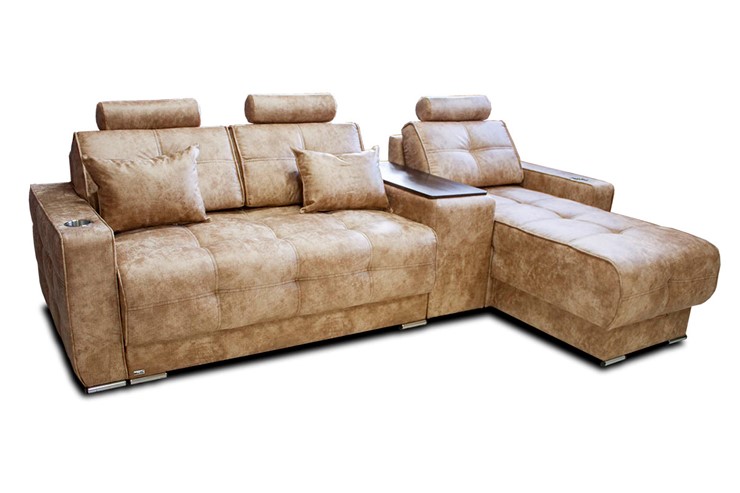 Угловой диван с оттоманкой Караван ППУ в Ярославле - изображение 8