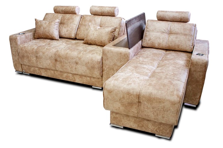 Угловой диван с оттоманкой Караван ППУ в Ярославле - изображение 9