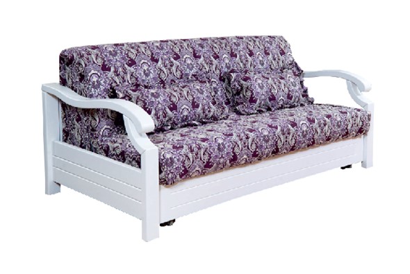 Прямой диван Глория, 1200 ППУ, цвет белый в Ярославле - изображение