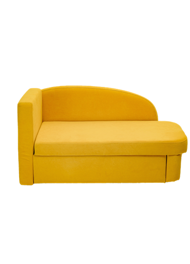 Диван-кровать левая Тедди желтый в Ярославле - изображение 1