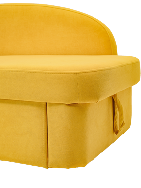 Диван-кровать левая Тедди желтый в Ярославле - изображение 3