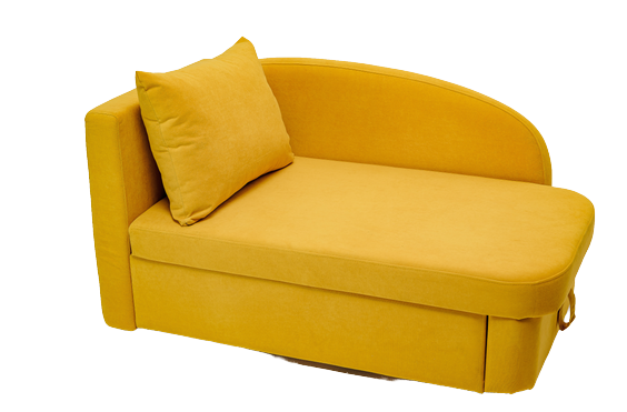 Диван-кровать левая Тедди желтый в Ярославле - изображение