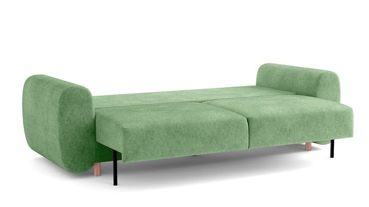 Прямой диван Фабио, велюр киото олива в Ярославле - изображение 1