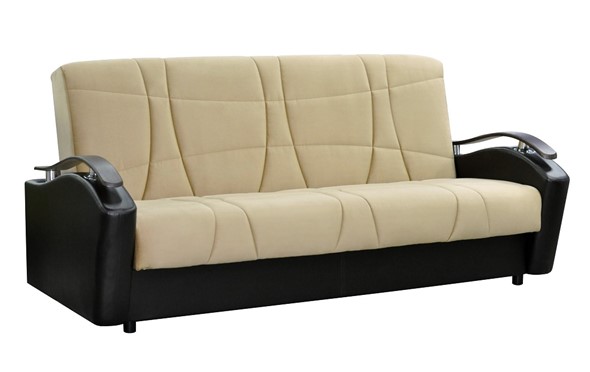 Прямой диван Лазурит 5 Стеганый в Ярославле - изображение
