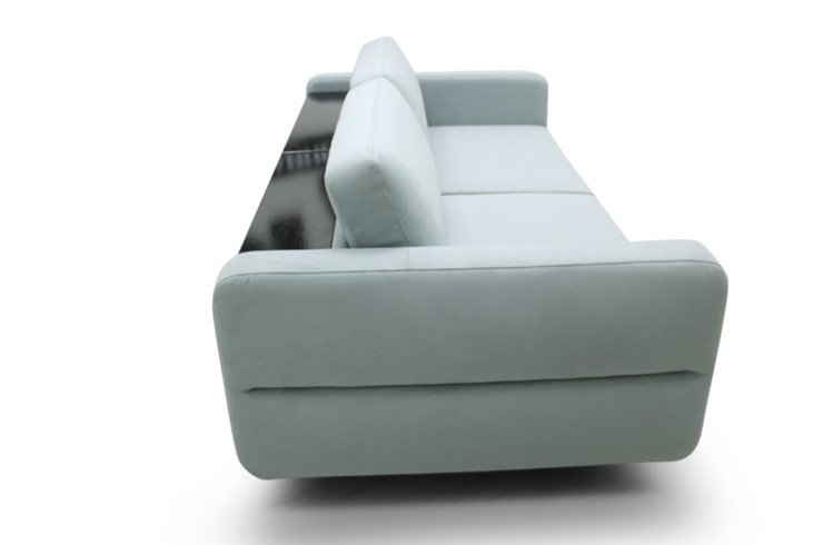 Прямой диван Марко ППУ HR 215х123 м6,1+м10,1+м6,1 узкие подлокотники в Ярославле - изображение 3