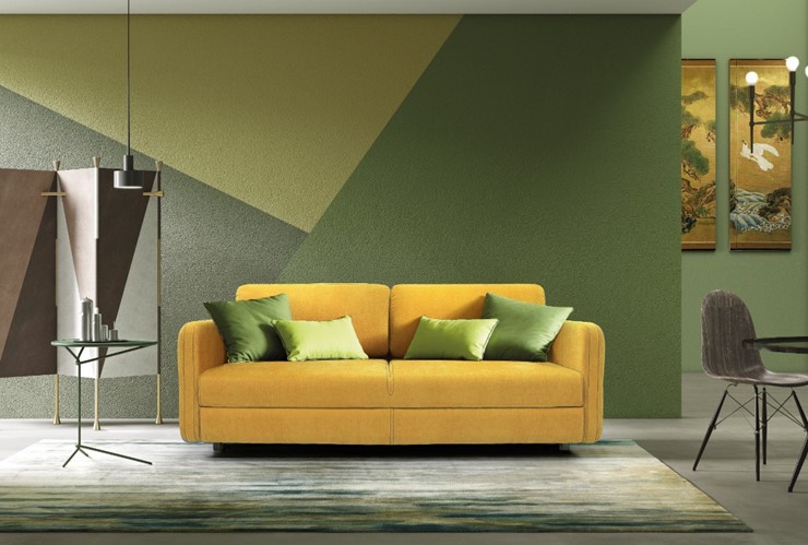 Прямой диван Марко ППУ дельфин  215х123 м6,1+м10,1+м6,1 узкие подлокотники в Ярославле - изображение 5