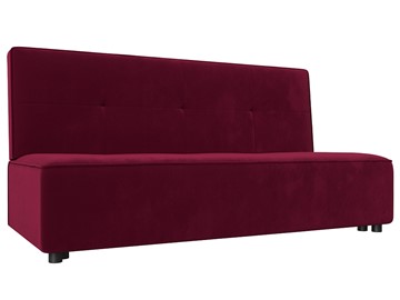 Прямой диван Зиммер, Бордовый (микровельвет) в Ярославле