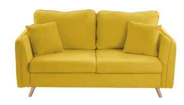 Мягкий диван Бертон желтый в Ярославле