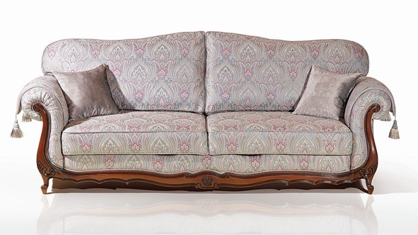 Прямой диван Лондон (4) четырехместный, механизм "Пума" в Ярославле - изображение
