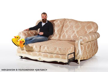 Прямой диван Лондон трехместный, механизм "Выкатной 160" в Ярославле - предосмотр 8