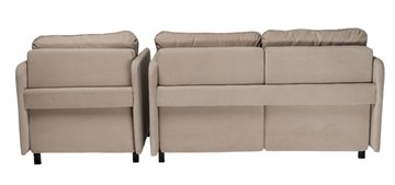 Комплект мебели диван + кресло-кровать Бэст бежевый в Ярославле - предосмотр 1