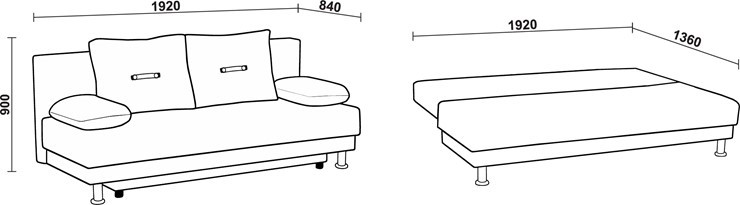 Большой диван Нео 3 Н в Ярославле - изображение 6