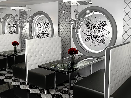 Прямой диван Black and White 1000х550х1180 в Ярославле - изображение 1
